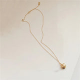 925 Silver Heart Pendant Necklace Romantic Women's Jewelry
