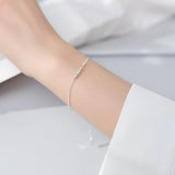 925 Silver Bead Bracelet for Women
