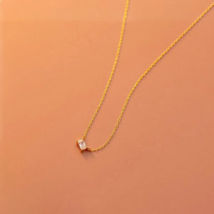 925 Silver Zircon Choker Necklace for Women Fine Jewelry Accessory