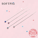 Zircon Tassel Earrings for Women