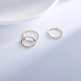 925 Silver Zircon Round Ring for Women Classic Jewelry