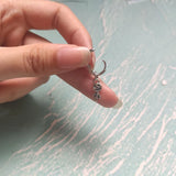 925 Sterling Silver Zircon Comb Charm DIY Accessories