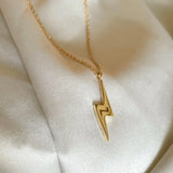 S925 Silver Lightning Zircon Choker Necklace Women Jewelry