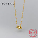925 Silver 18k Choker Necklace Women Classic Jewelry