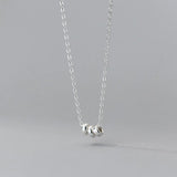 925 Silver 18k Choker Necklace Women Classic Jewelry