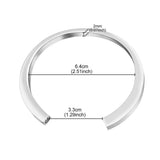 Urn Bracelet Fillable Ashes Cremation Keepsake Engraved Cuff Bracelet Jewelry