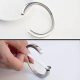 Urn Bracelet Fillable Ashes Cremation Keepsake Engraved Cuff Bracelet Jewelry