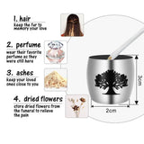 Tree of Life Memorial Urn Custom Prayer Box Jewelry Spoon Tool