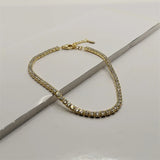 SOMILIA 18K Bracelet For Women S925 Sterling Silver Glitter Jewelry Gift