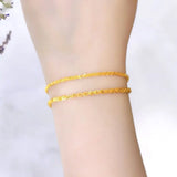 SOMILIA 18K Phoenix Bracelet 3.0mm 925 Sterling Silver Bracelet Gift