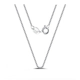 SOMILIA Necklace Box Chain choker Silver 925 jewelry necklace Neck for Women