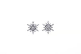SOMILIA 3 Style Stud Earrings S925 Silver Screw Studs Antiallergic Body Jewelry