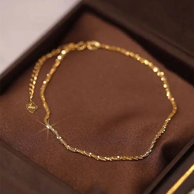 SOMILIA Italian S925 Sterling Silver Glitter Bracelet