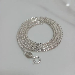 SOMILIA 18K Necklace S925 Silver Clavicle Chain High Jewelry