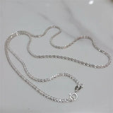 SOMILIA 18K Necklace S925 Silver Clavicle Chain High Jewelry