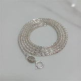 SOMILIA 18K Necklace S925 Silver Clavicle Chain High Jewelry
