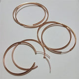 SOMILIA Big Hoop Earrings 925 Sterling Silver Women's Jewelry