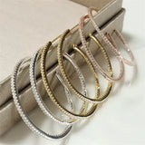 SOMILIA 925 Silver ZC 40MM Hoop Earrings Dangale Earring For Women