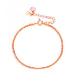 SOMILIA Women Anklet 925 Sterling Silver Bracelet Snowflake Water Jewelry Gift