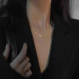 SOMILIA Yellow S925 Sterling Silver Necklace for Woman
