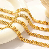 18KGP Plated Female Bracelets Bangles Multi-Layer Chain Erkek Bileklik Christmas
