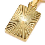 50cm Wave Pendants Chains Christian Catholic Religious Ornaments