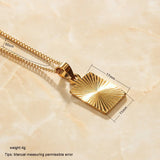 50cm Wave Pendants Chains Christian Catholic Religious Ornaments
