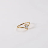 Water Drop Zircon Fine Ring - Top Jewelry
