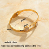 Plated Girlfriend Charms Bangle Wedding Bracelet Clovers Decoration