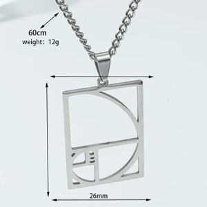 Stainless Steel Boy Girl Pendant Necklace