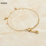 Plated Maiden Charm Bracelet Water Drop Bracelet Wedding Jewelry