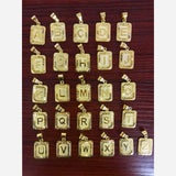 Vintage 18KGP Plated A-Z Letter Necklace Pendant Sale