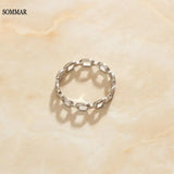18KGP Circular Opal Ring for Women