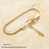 Goddess Women's Bracelet with Anchor Charms 18KGP Filled