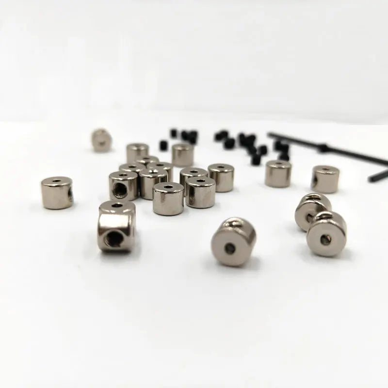 5mm Pin Back 10?20?50?100 pcs Locking Pinkeepers w/ Wrench Biker