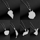 Canary Islands Pendant Necklaces Women Girl Jewelry