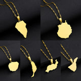 Canary Islands Pendant Necklaces Women Girl Jewelry