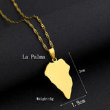 Canary Islands Pendant Necklaces Women Girl Jewelry