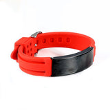 SOS Kids ID Bracelet Soft Silicone Emergency Name Phone