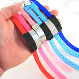 SOS Kids ID Bracelet for Children Soft Silicone Emergency Name Phone Number