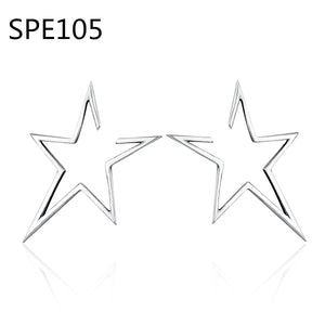 SPE10 Flower Siver Earrings Stud Earrings for Women