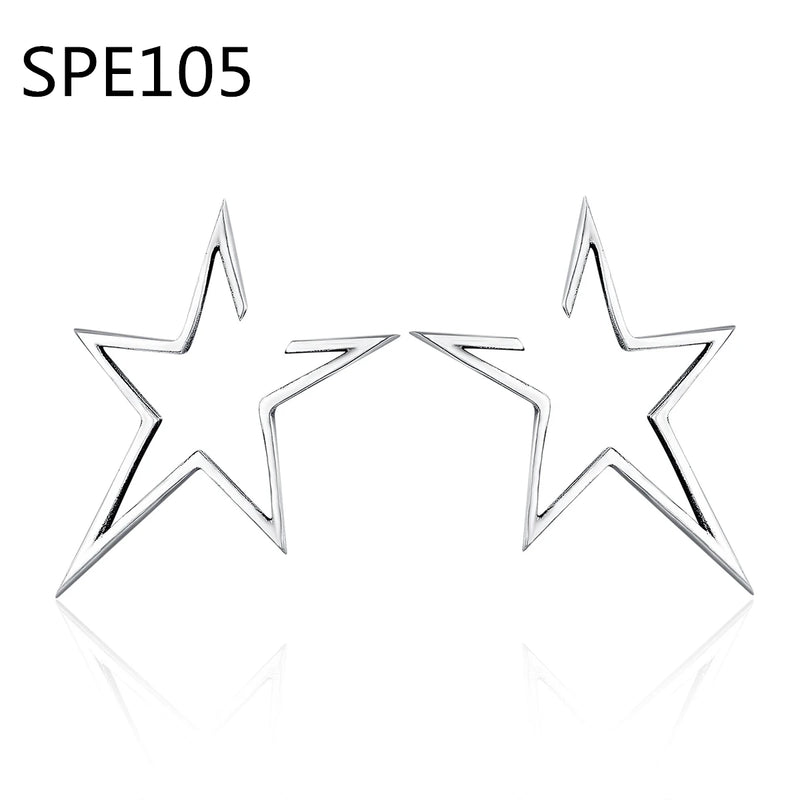SPE10 Flower Siver Earrings Stud Earrings for Women