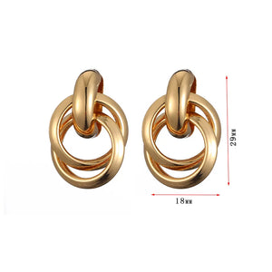 SPE11 Earrings Cross Moon Star CZ Zircon Small Circle Huggie Hoop Earrings