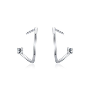 925 Silver Butterfly Pearl Tassel Earrings for Women Ear Line