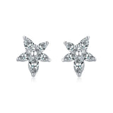 925 Silver Butterfly Pearl Tassel Earrings for Women Ear Line