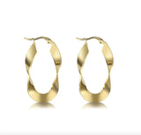 SPE17 Hoop Earrings Stainless Steel Symbol Earrings