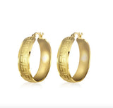 Summer Sage Fox Rainbow CZ Chain Circle Drop Earring