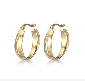 SPE17 Silver Drop Earring Zircon MZ6666