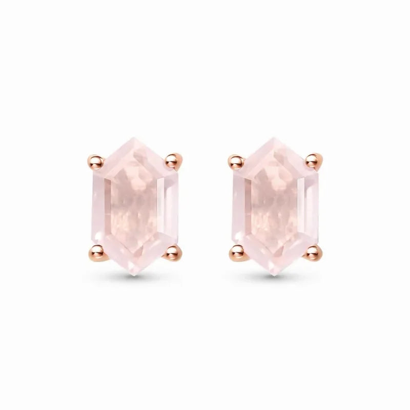 SPE18 Sparkling Zircon Stud Earrings for Women Wedding Band
