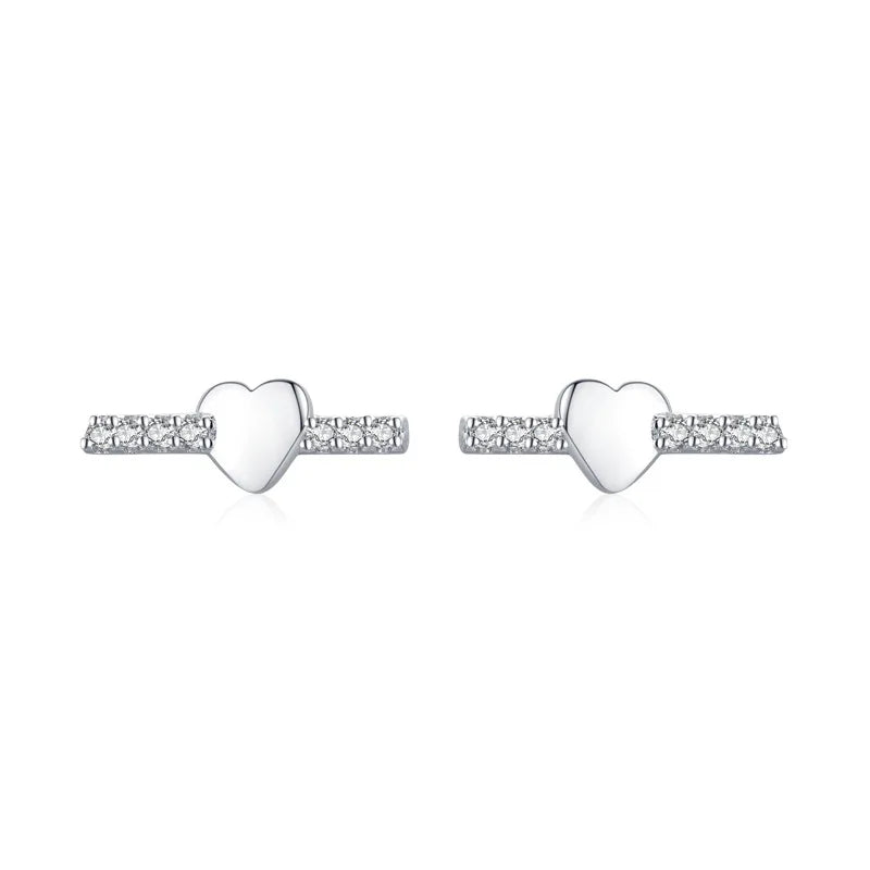 SPE20 Silver Needle Large Hoop Earrings Women's Jewelry